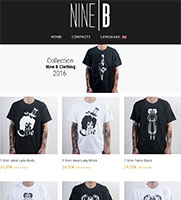 Nine B Clothing | Realizzazione eCommerce Abbigliamento